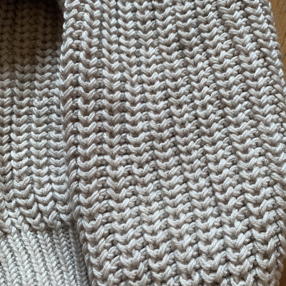 NWT Nui Organics 100% Soft Merino Wool Fisherline Sweater - Picture 6 of 8